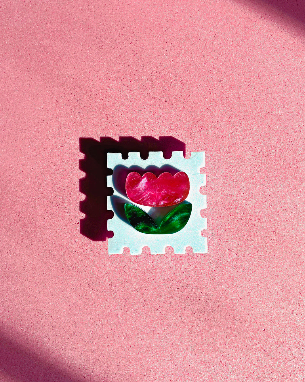 Tulip Stamp Magnet
