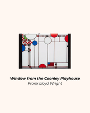 Load image into Gallery viewer, Frank Lloyd Wright | Window from the Coonley Playhouse
