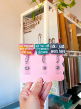 Load image into Gallery viewer, Let Me Call My Mom Badge Reel
