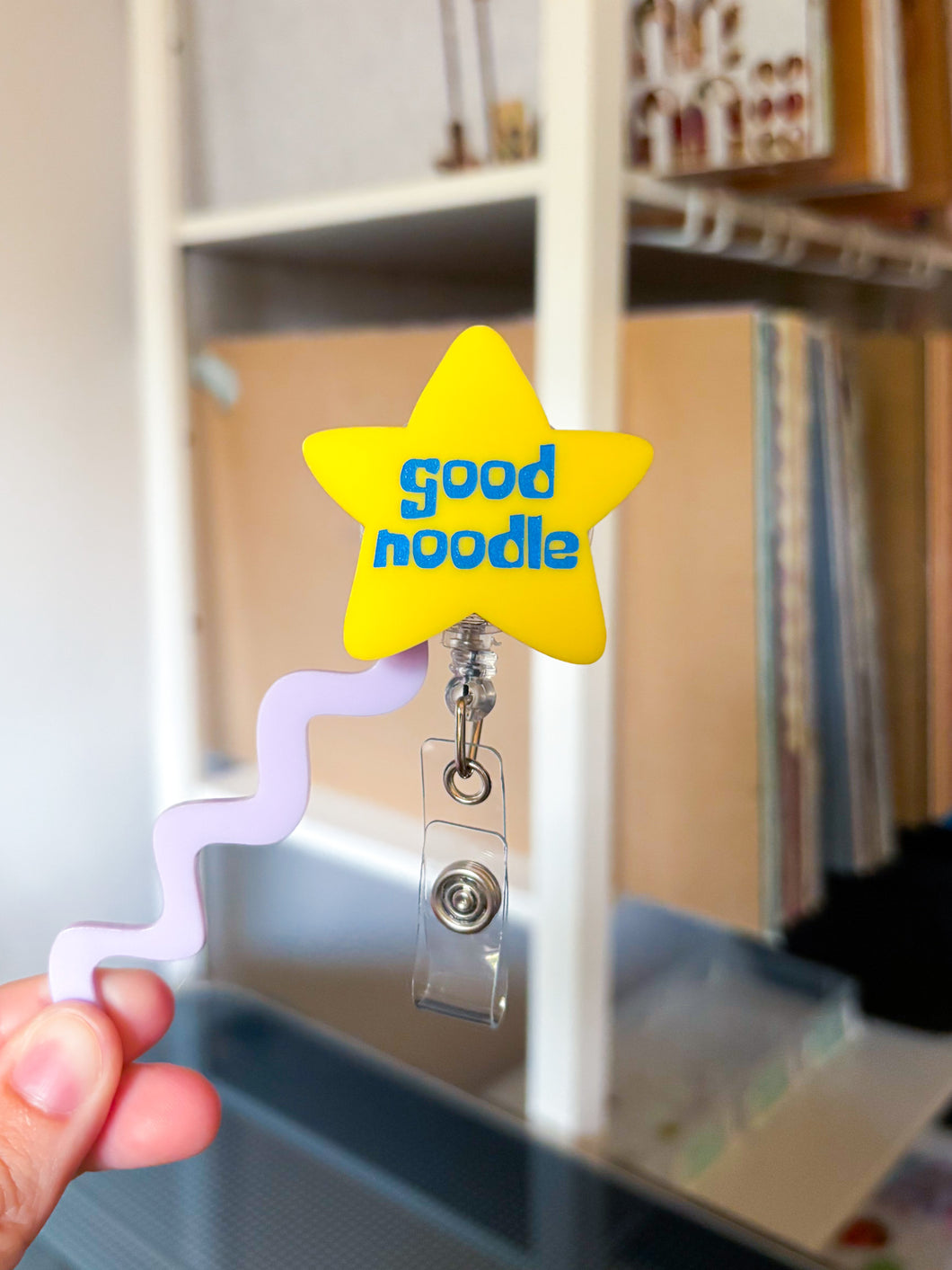 Good Noodle Badge Reel