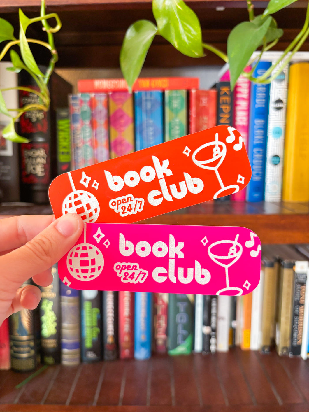 Book Club Open 24/7 Bookmark