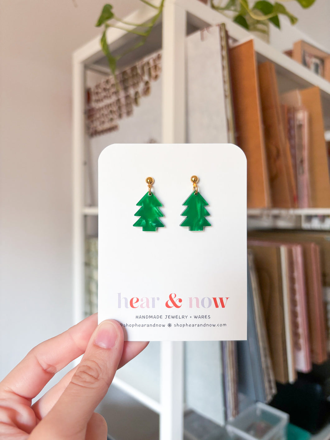 Mini Christmas Trees - Green