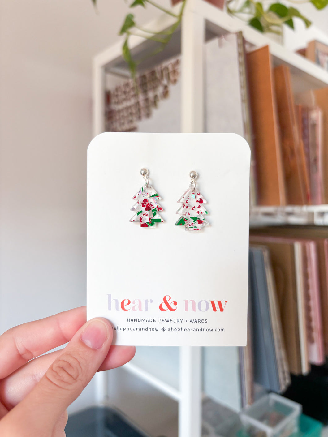 Mini Christmas Trees - Glitter