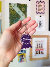 Load image into Gallery viewer, Most Likely to Hit a Curb Keychain
